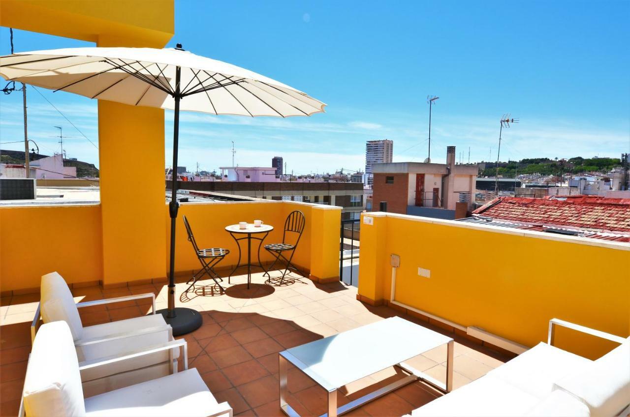 Rooftop Apartment With Three Terraces Alicante Esterno foto